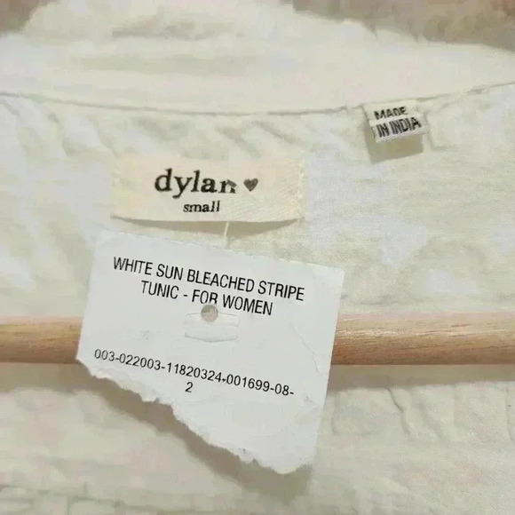 NWT Dylan sun Bleached Stripe Tunic Size Small - Picture 6 of 8